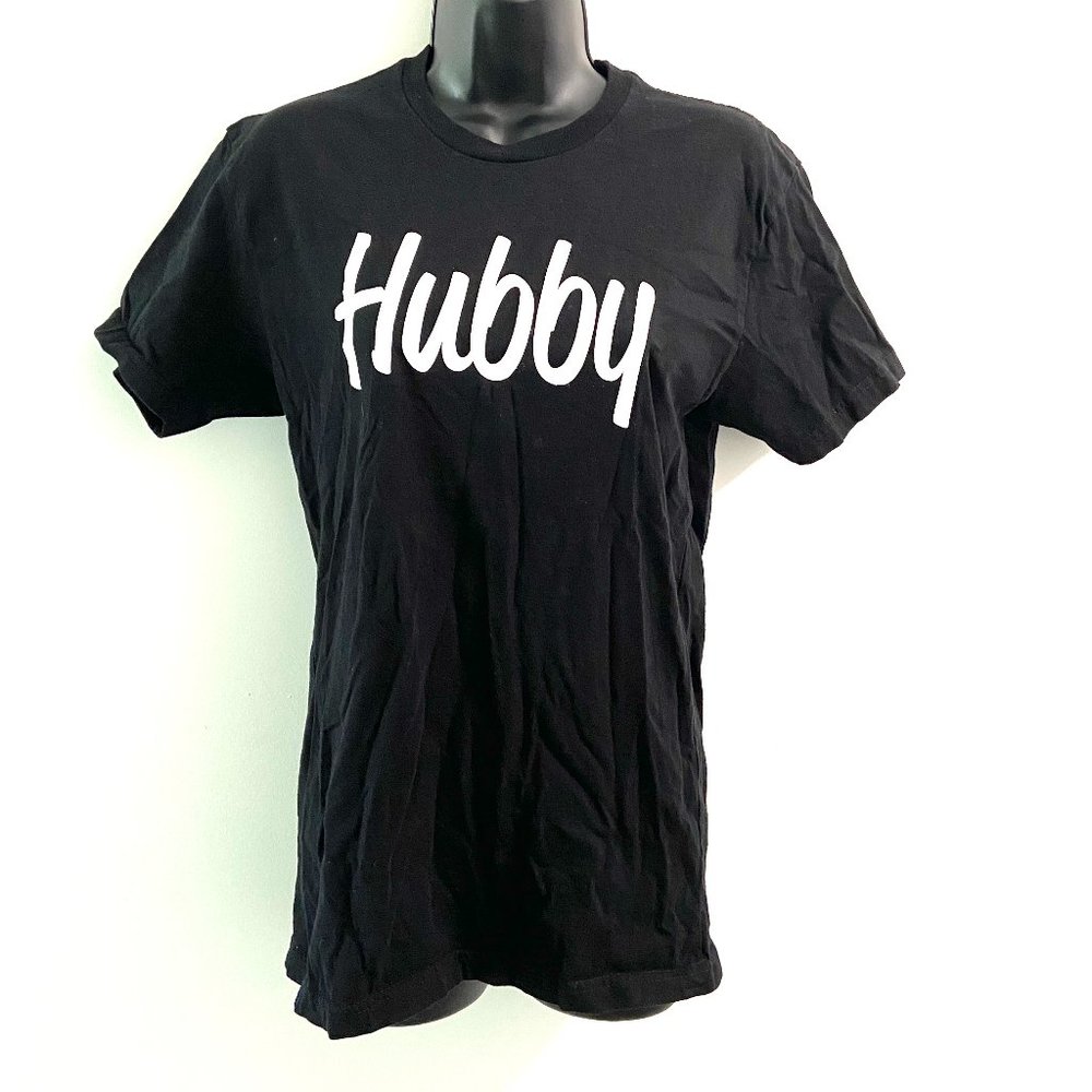 Hubby Groom Short Sleeve Funny Tee